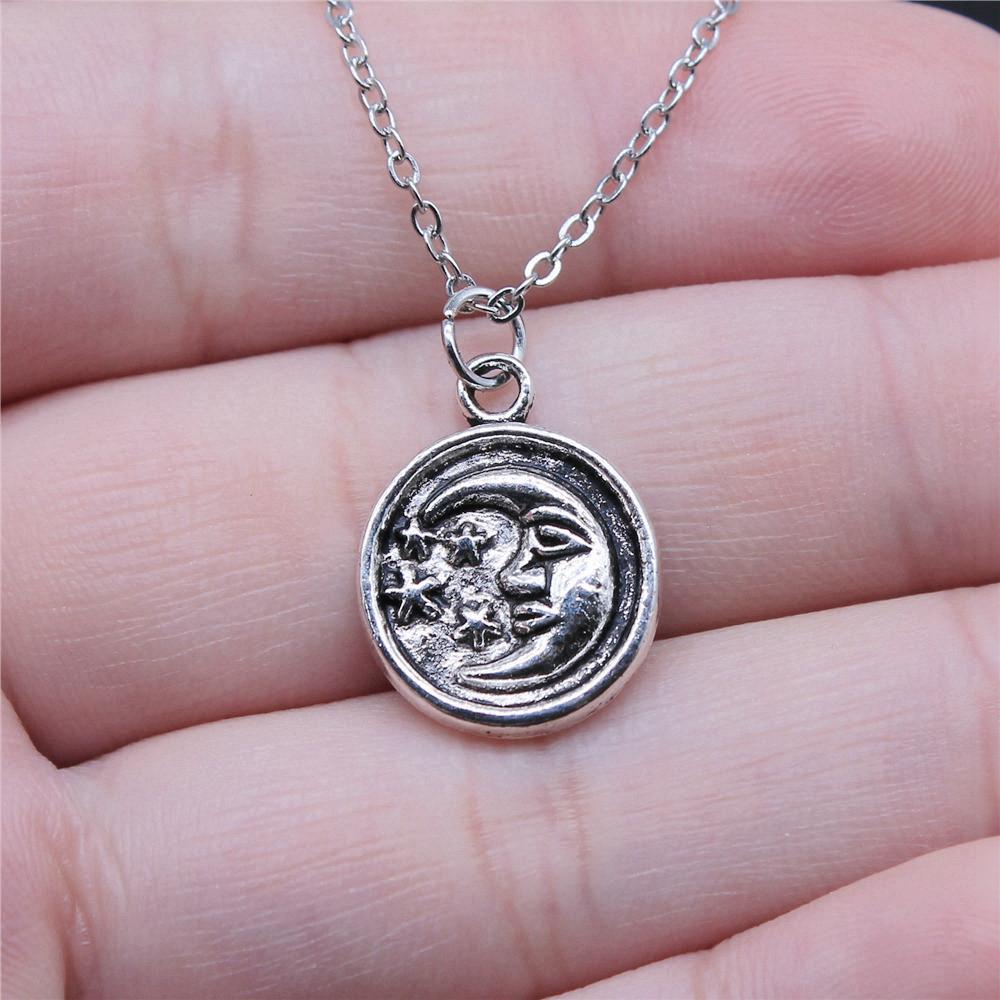 Колье Чокеры 40см Короткая Цепочка Солнце Луна Детские Ювелирные Изделия Материалы QN071