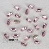 Xiaohongshu Nail Art Diamond, большая упаковка из 500 розовых заостренных нижних бриллиантов в форме капли воды, овальных бриллиантов K9 особой формы