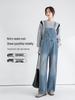 Джинсовый комбинезон для беременных YTL в корейском стиле - Универсальный, свободного кроя для весны и осени
