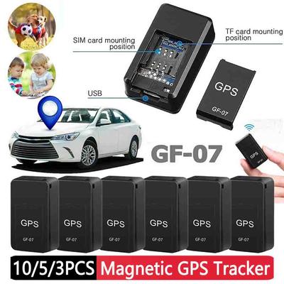 10-3 шт. GF-07 Автомобильный транспортный GSM GPRS GPS трекер Водонепроницаемый Мини Магнитный Локатор Реального Времени Защита от Потери Защита от Кражи Устройство Слежения