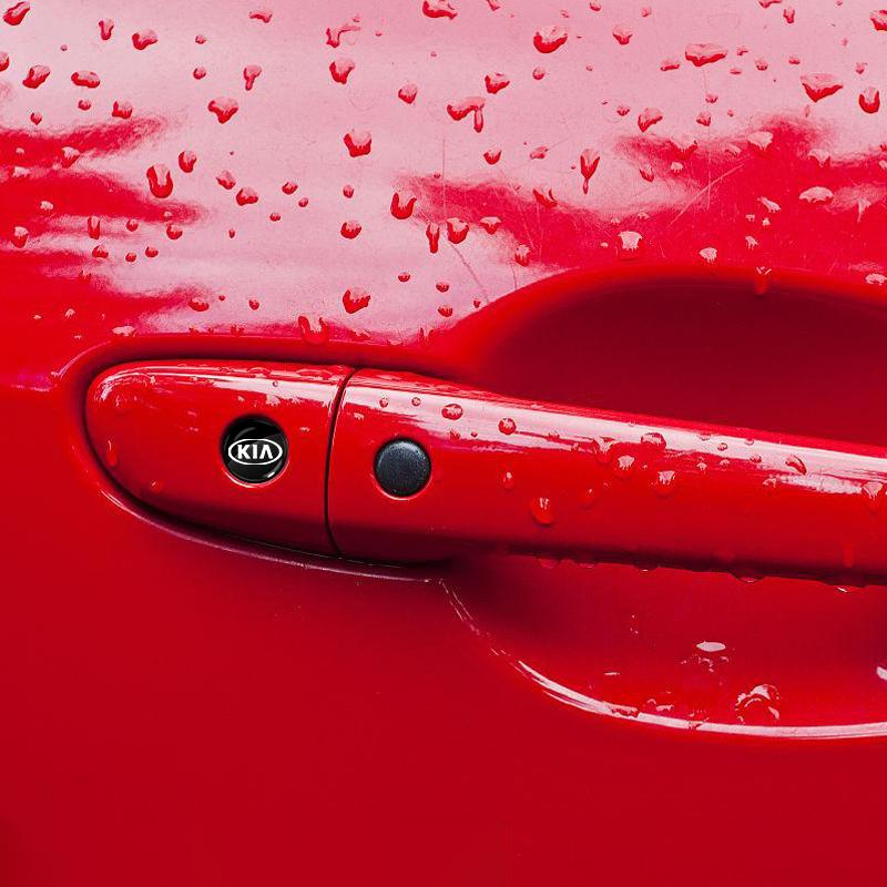 Модные наклейки на замочную скважину автомобильного замка, защита дверного замка, 3D наклейки для автомобиля для KIA Cerato Sportage R K2 K3 K5 Sorento Sportage R Rio Soul Аксессуары