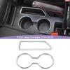  ABS Cup Holder Decoration Storage Grid Cover Sticker Fit For Jeep Patriot For Jeep Compass 2010-2016 Interior Accessories