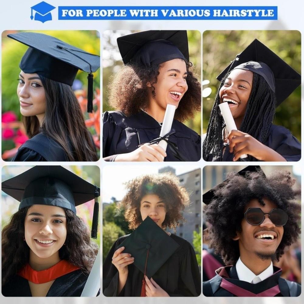 Invisible Anti-fall Hairband Non-Slip Hat Accessories Graduation Cap Headband  Graduation Season