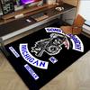 1pc Sons of Anarchy themed Office Carpet Chair Mats - durable polyester rug for home theater, office, dorm room decor - tA33