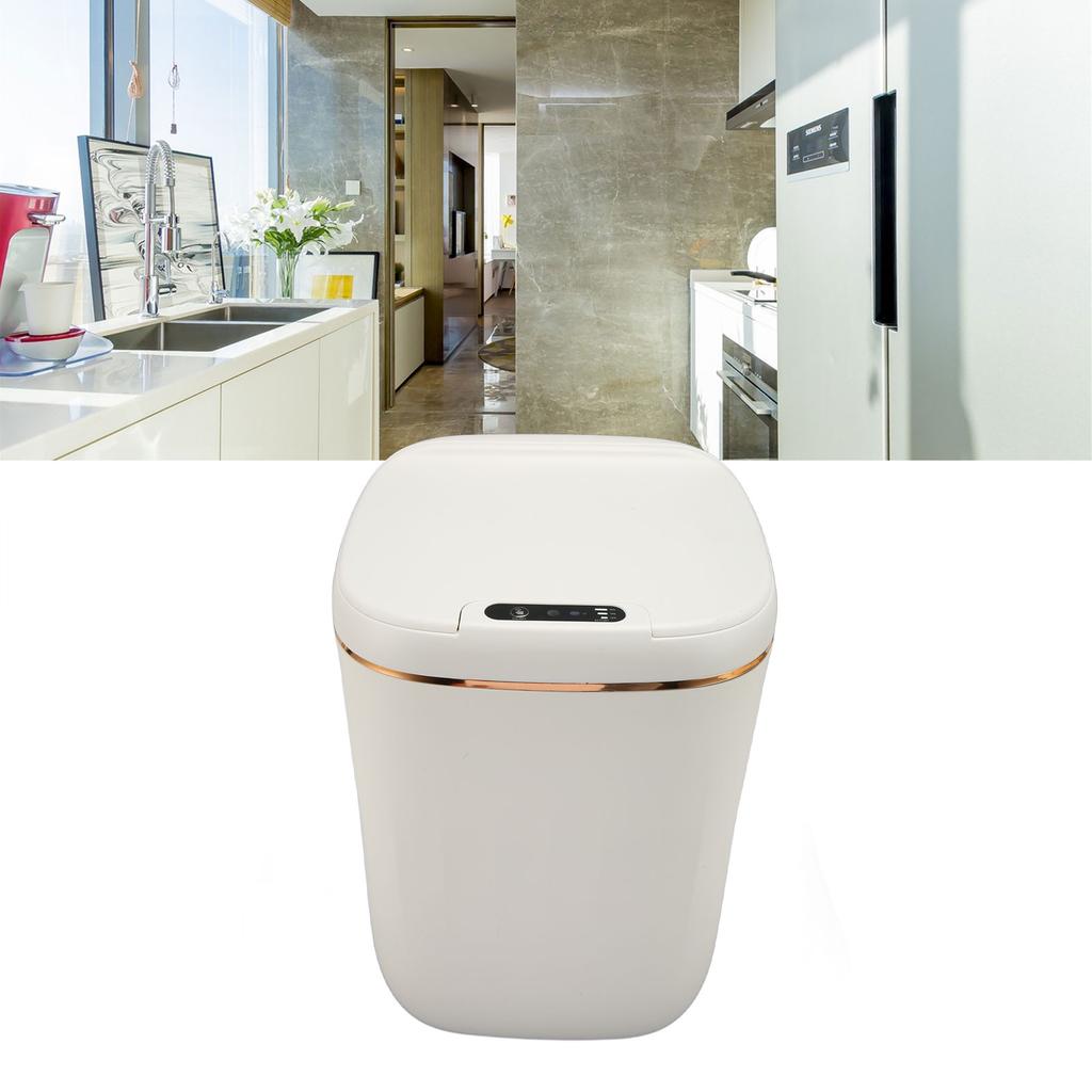 20 л бесконтактный мусорный бак большой емкости перезаряжаемый датчик движения мусорный бак с крышкой для ванной кровати