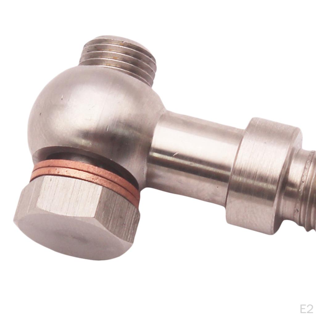 Oil Feed Banjo Fitting 10 4AN, Aluminium Alloy,