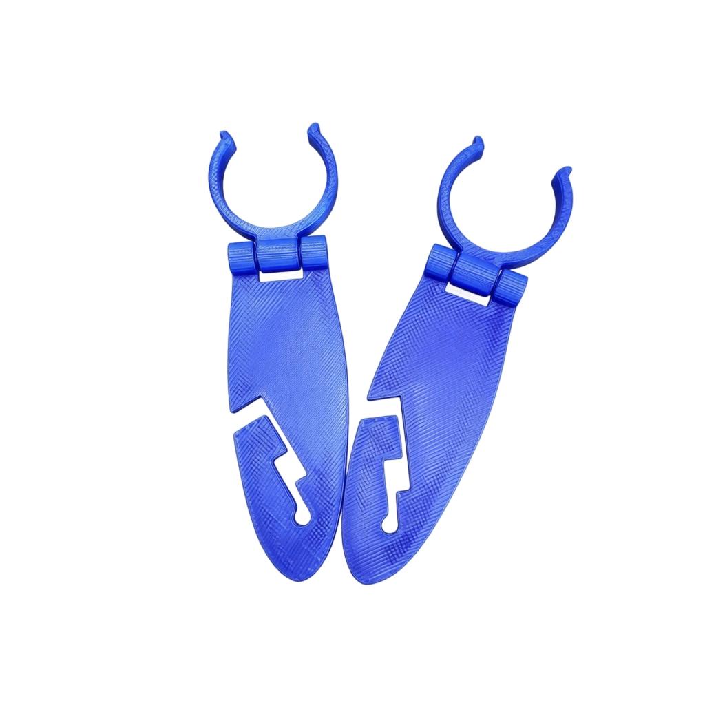 Kayak Paddle Holder Clips Adjustable Paddle Lock for Kayak Canoe Accessories Paddle Storage and Transport Secure Paddle Fastening