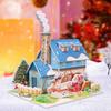 Creative Christmas Puzzle Craft Kits For Kids Handmade Paper Ornament Holiday Decoration Paper Card Jigsaws