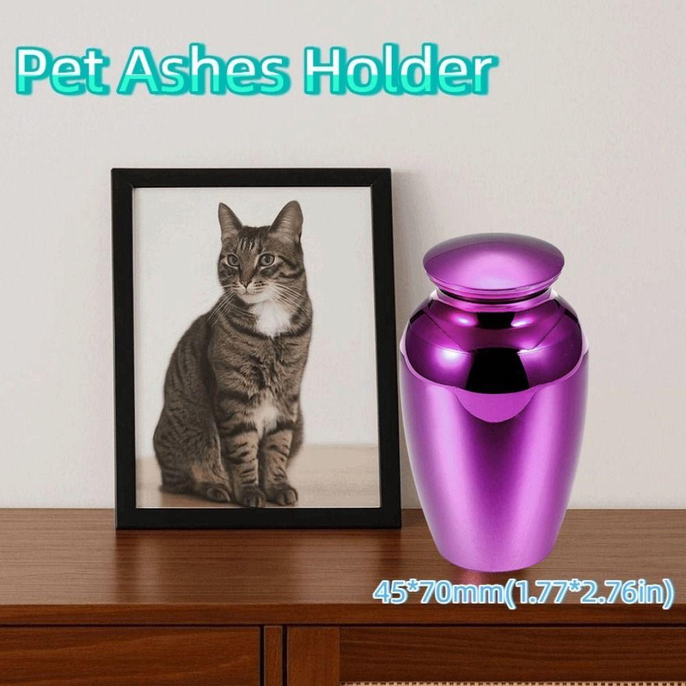 Multiple Colors Pet Ashes Holder Small Mini Pet Memorials Urn Personalized Souvenirs