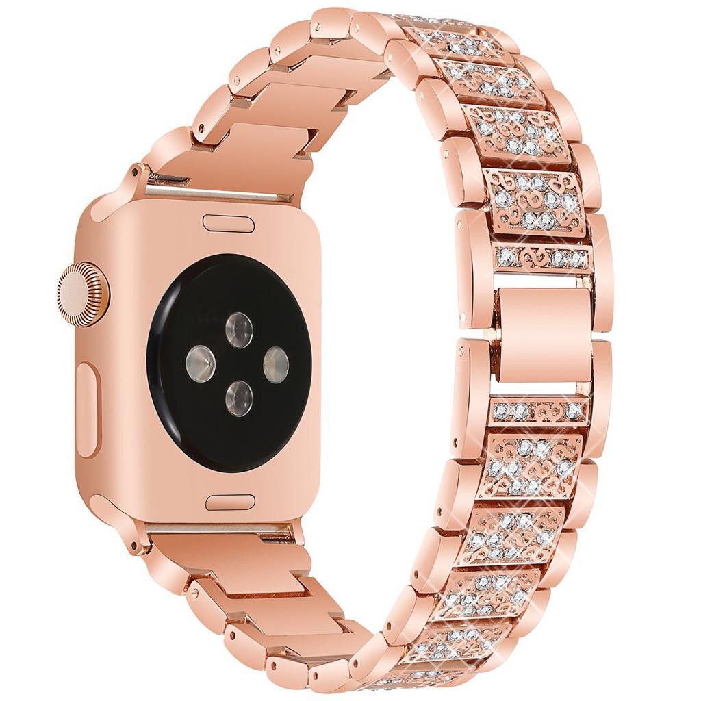 Ювелирный ремешок-цепочка для Apple Watch Band Ultra 49 мм, 40 мм, 44 мм, 42 мм, 38 мм, браслет-петля с бриллиантами на запястье, серия IWatch 8, 7, 6, 5, 4, 3 SE