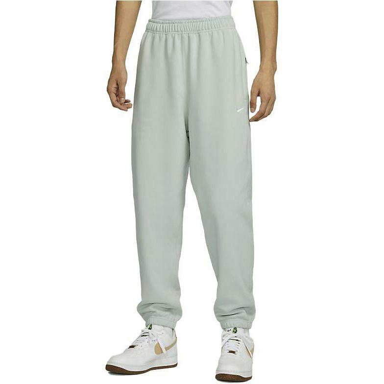 Nike Logo Jogger Sweatpants Men Bottoms Silver DX0816-034