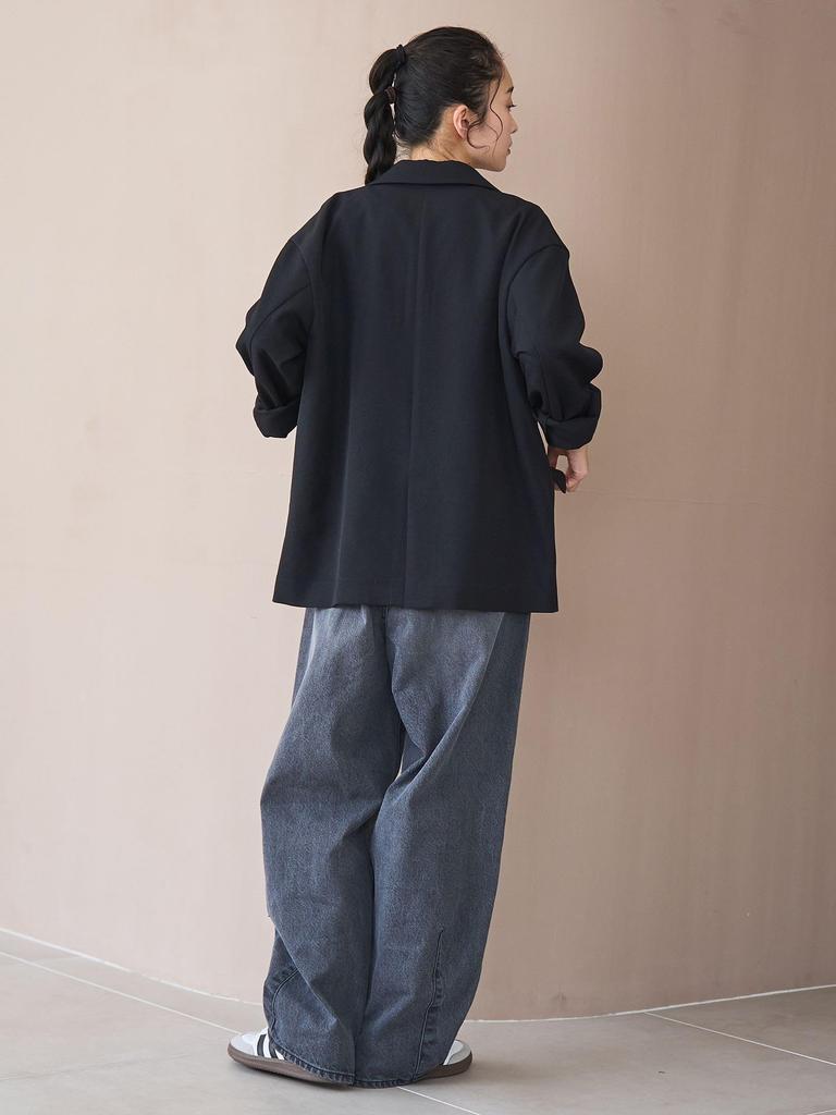 Двубортный жакет Cohen под шерсть, Размер 76506000001, 2970, ТЕМНО-КОРИЧНЕВЫЙ (29), L