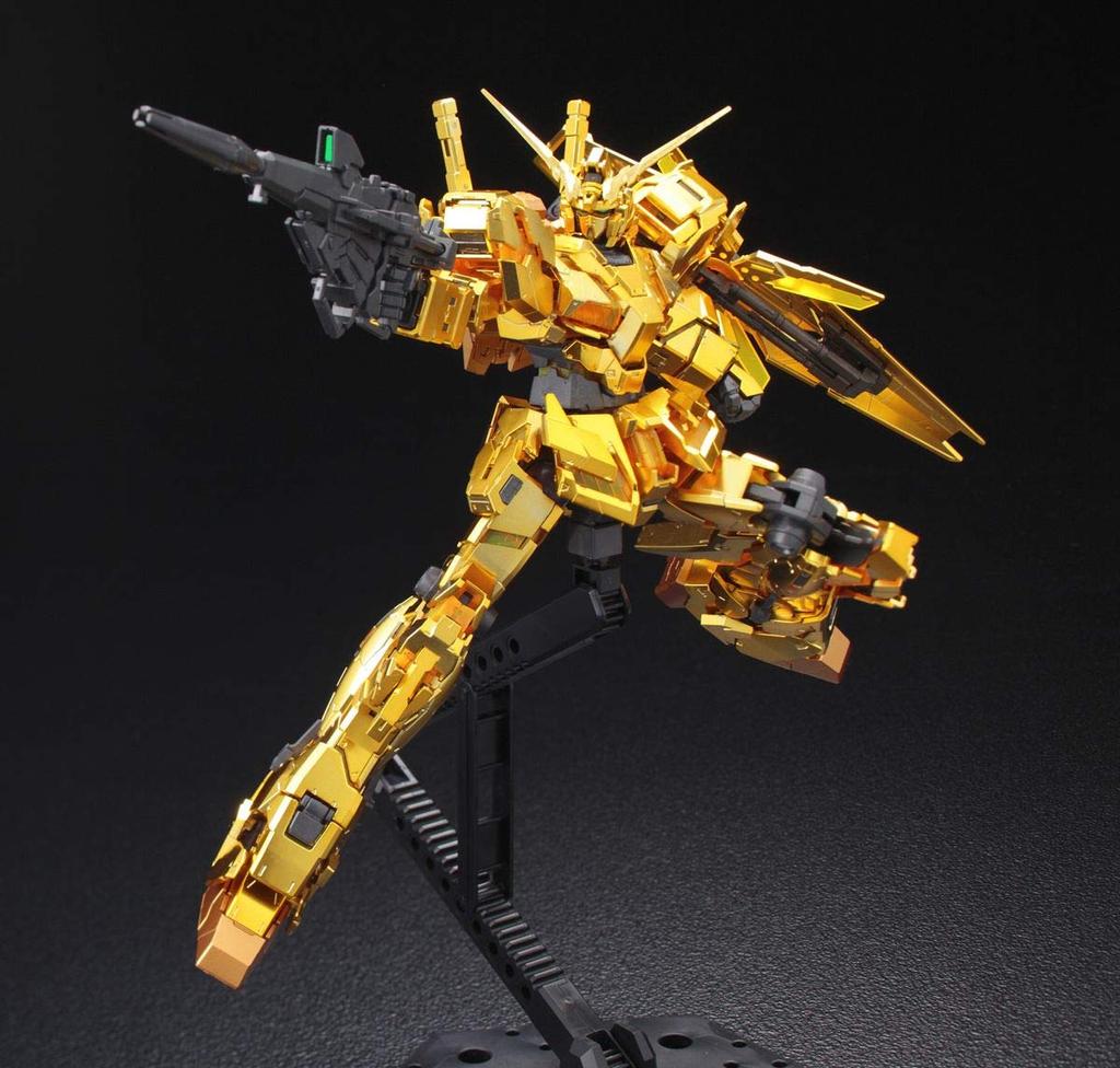RG Gundam Base Exclusive Unicorn Gundam Mobile Suit Gundam 1/144 [Gold Coating] (Unicorn)