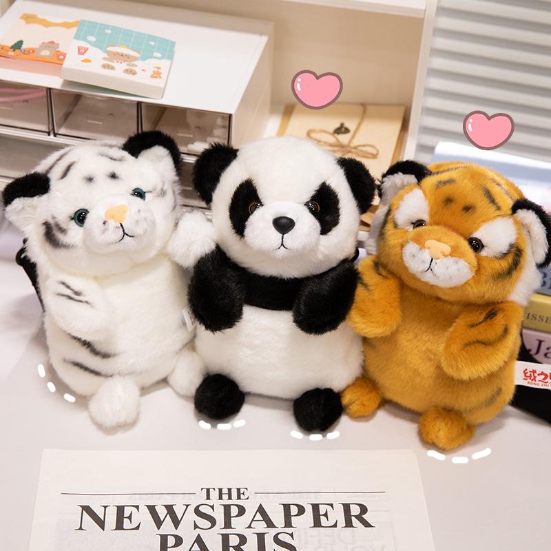 Серия Зоопарк Кукла Маленький Тигр Плюшевая Игрушка Кукла Белый Тигр Сувенир из Путешествия Детский Подарок на День Рождения