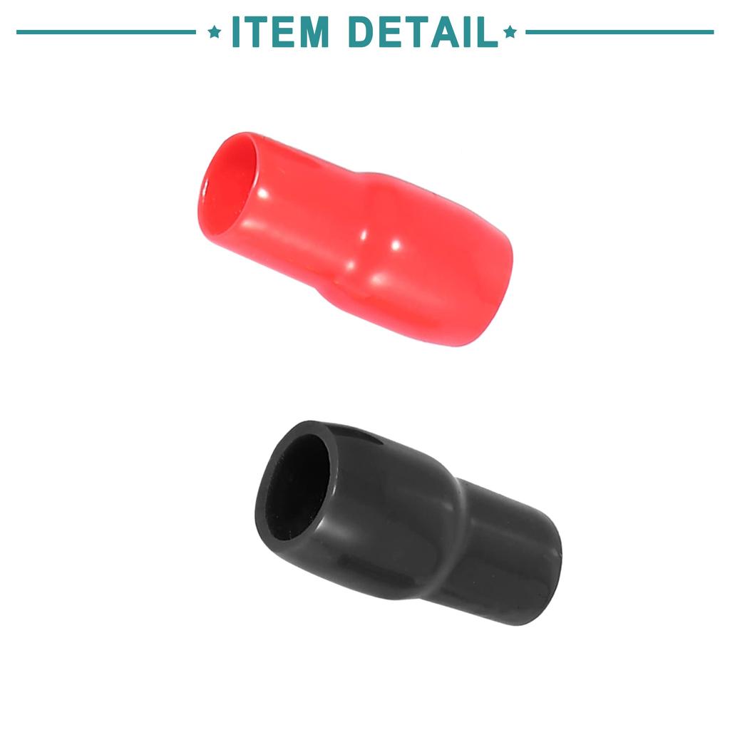 ACROPIX Терминальный адаптер U-образный обжимной клеммный разъем для кабеля акустического провода, автоматическая полоса 4 калибра, лопатка, черный, красный, 8 шт.