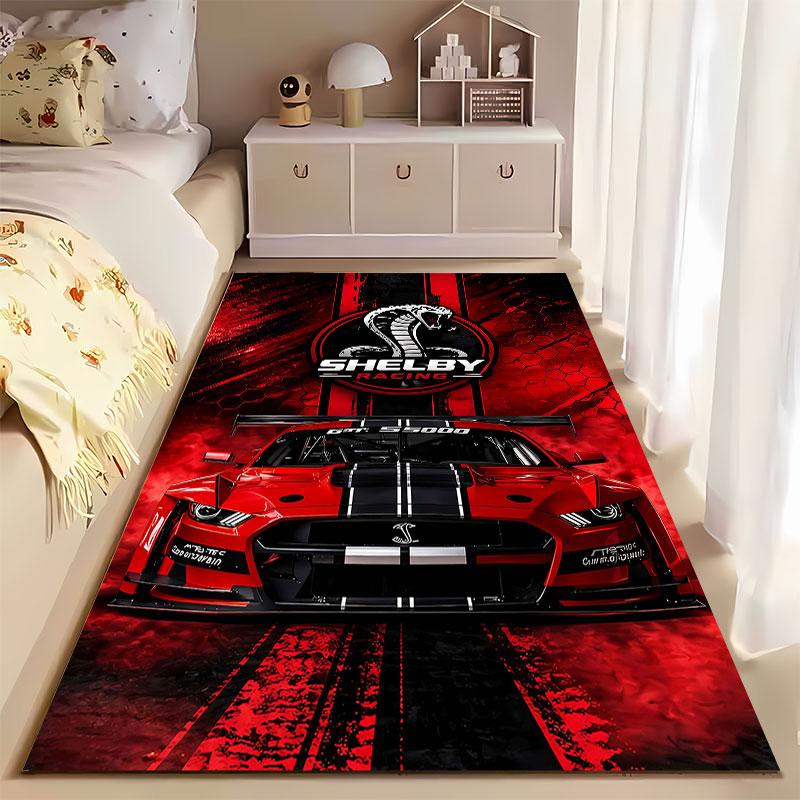 Shelby Racing GT500 Design suitable as a non-slip mat for the living room or bedroom sofa