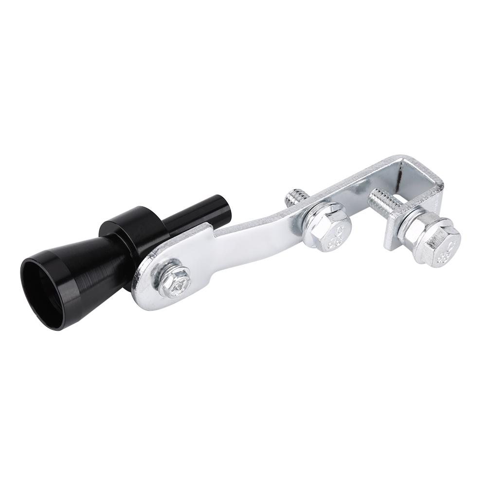 Black Car Turbo Sound Exhaust Whistle Muffler Auto Blow off Valve Simulator S