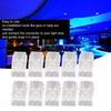 10pcs 2Pin LED Strip Connector Transparent Strip To Wire Connector  For School
