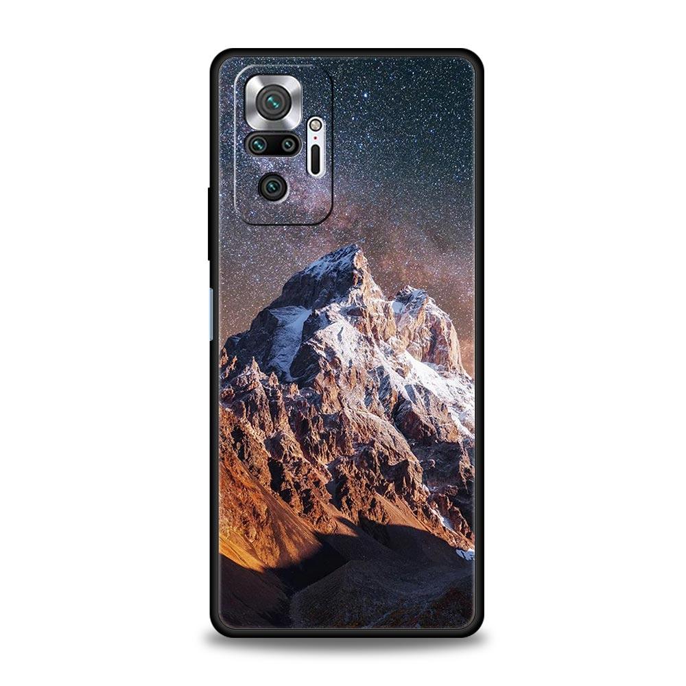 Чехол для телефона для Xiaomi Redmi Note 14 13 12 5G 11 10 Pro Plus 4G 9S 9 14C 13C 12C 10C 9C 9A Покрытие Гора Эверест первый в мире