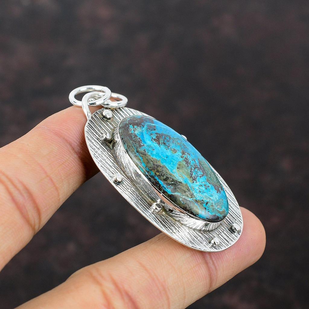 Подвеска из шаттукита ручной работы, новые ювелирные изделия из стерлингового серебра 925 пробы, натуральный драгоценный камень, серебряные ювелирные изделия, подарок для жены, ювелирные изделия из шаттукита