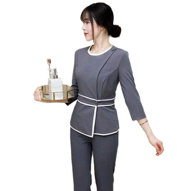 Women's Beauty Salon Technician Uniform - Professional Suit for Aesthetic Skin Management