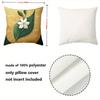 Floral Patterned Throw Pillows For Home Decor Polyester pillowcase, sofa decorative cushion cov Headboard Pillow