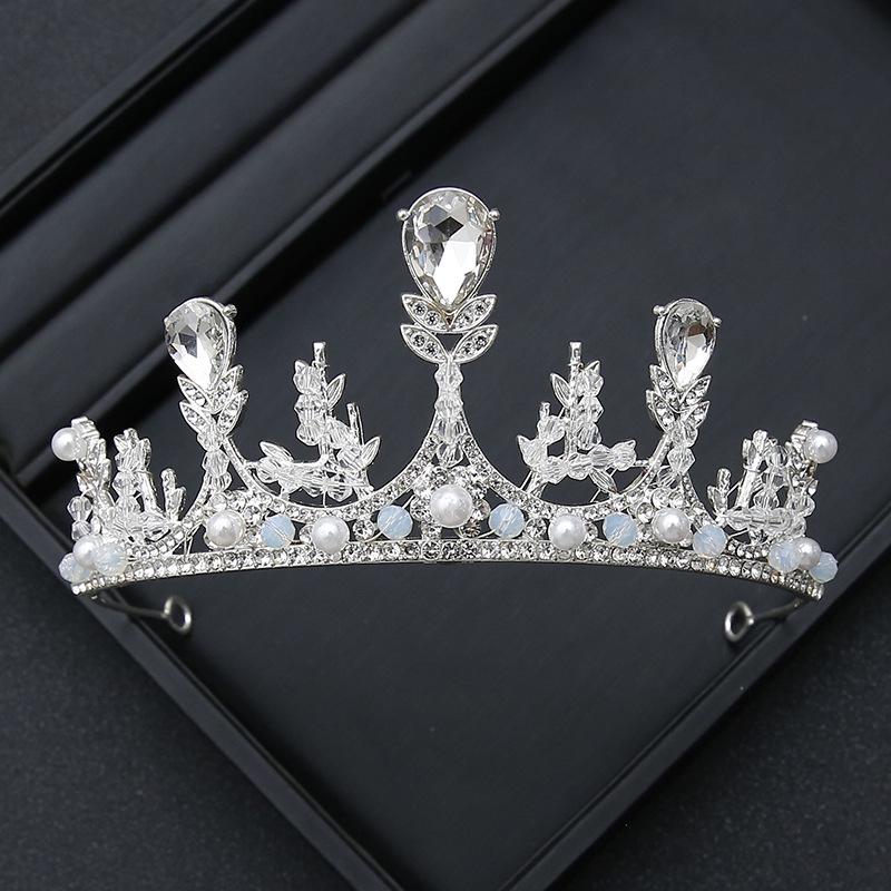 Rhinestone Tiara: Свадебные, 18-летие, аксессуары для волос принцессы и ребенка