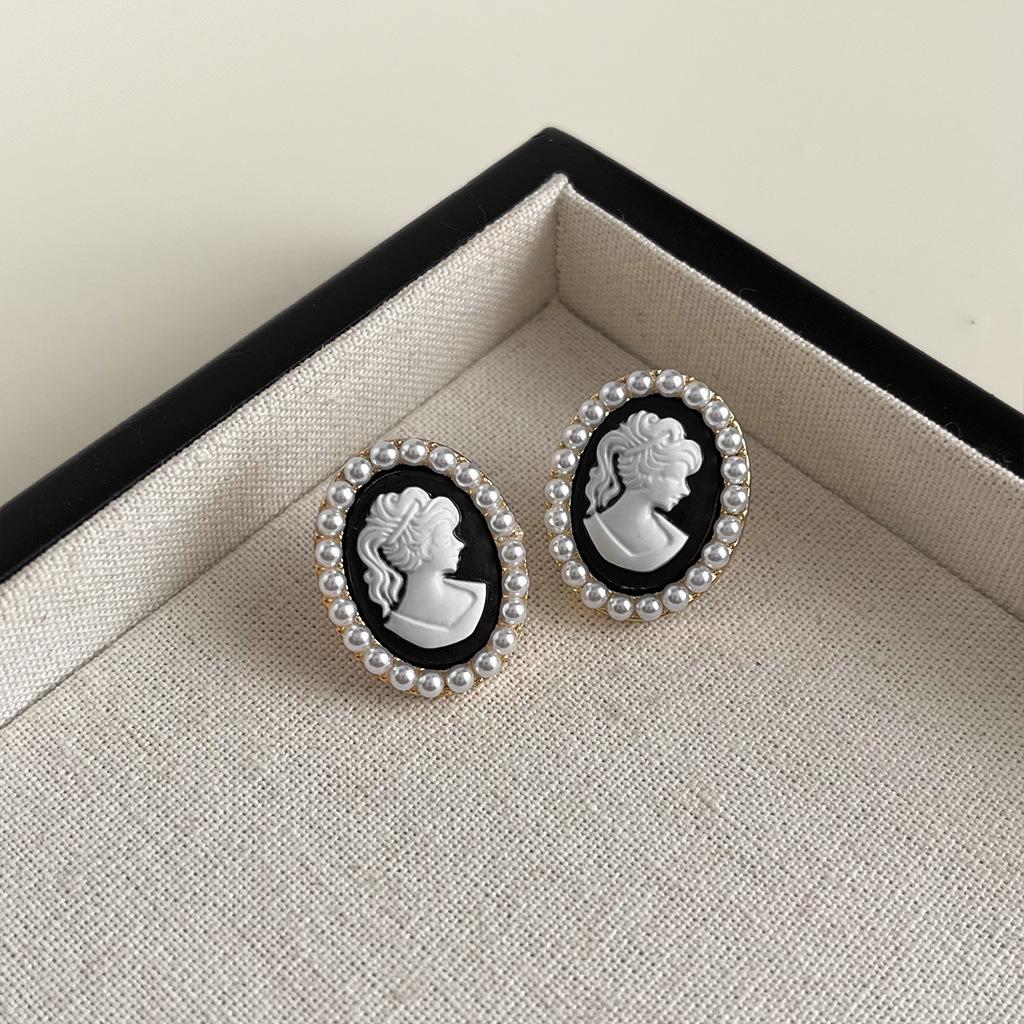 Ретро и модные женские серьги, квадратные серьги-капли масла, элитное чувство, модный темперамент, аксессуары для ушей