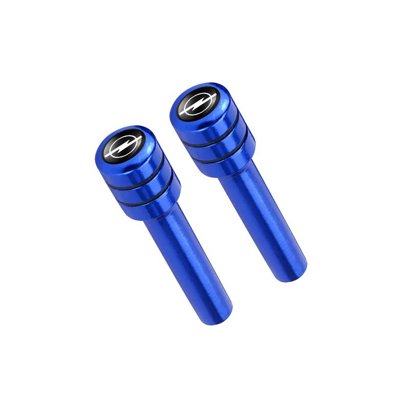 VSZA7 2/4Pcs Automobiles Car Door Pin Lock Knob Lift Covers Aluminum Alloy For Opel Insignia Astra Antara Meriva Zafira H G Corsa