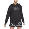 Nike Худи с двойной молнией Sacai 'Черный/Темный Обсидиан' CD6303-010