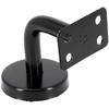 Черный кронштейн для поручня с настенной опорой надежно закрепит ваш поручень