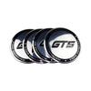 4Pcs 56+60mm GTS Emblem Car Wheel Center Hub Center Cap Rim Hub Dustproof Cover For VW Volkswagen Toyota Jaguar Hyundai FORD zd5