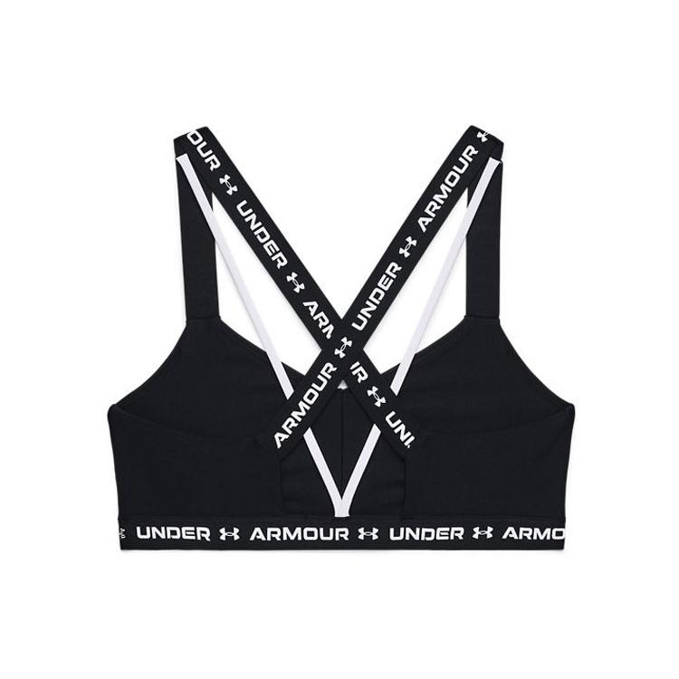 Under Armour Женский черный топ-майка с перекрестными лямками 1361033-001