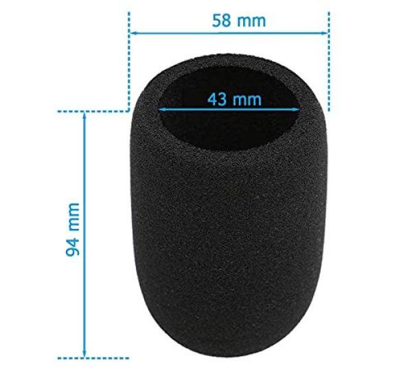 Audio Technica Mic Foam Cover Black AT-FC01