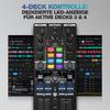 Reloop Mixtour Pro Высококачественный, ультрапортативный, универсальный 4-дековый DJ-контроллер с аудиоинтерфейсом