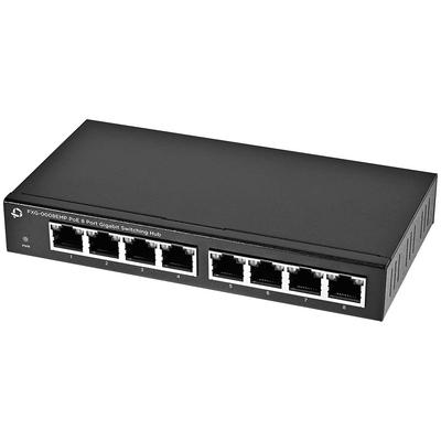 Коммутационный концентратор Planex PoE Совместимость с источником питания PoE Совместимость с Gigabit 8 портов 8 портов 10/100/1000 Мбит/с FXG-0008EMP