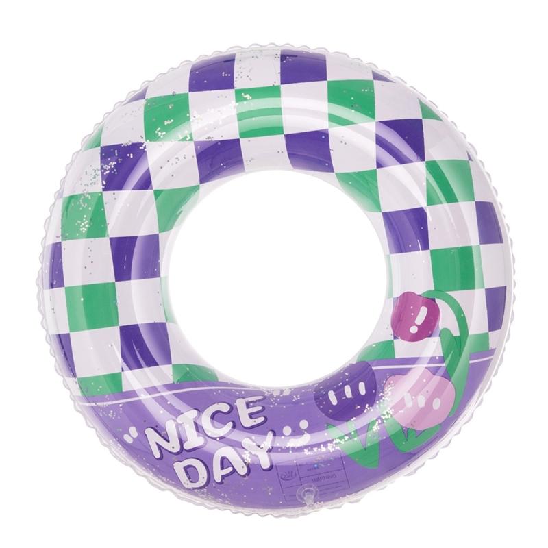 Travel Friendly Swimming Rings Swimming Rings Large Inflatable Swimming Rings for Relaxing Water Experiences