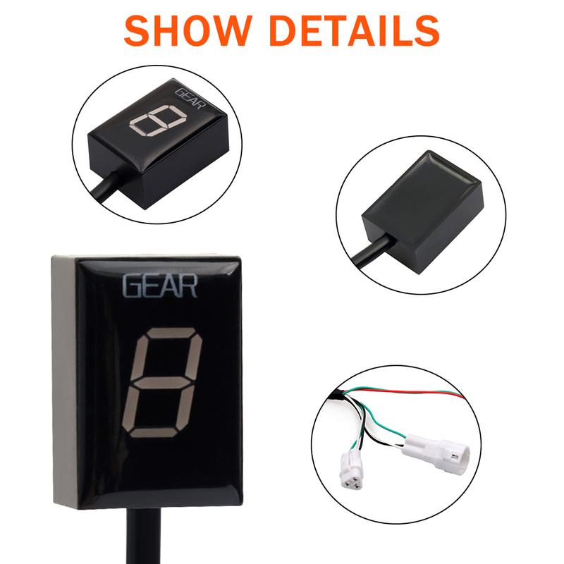 Motorcycle Gear Indicator For YAMAHA FZ1 FZ8 FZ16 FZ-16 YZF-R1 R6 R6S FZS 1000 Fazer MT01 MT03 MT 01 03 XJR400 FJR1300 YS250