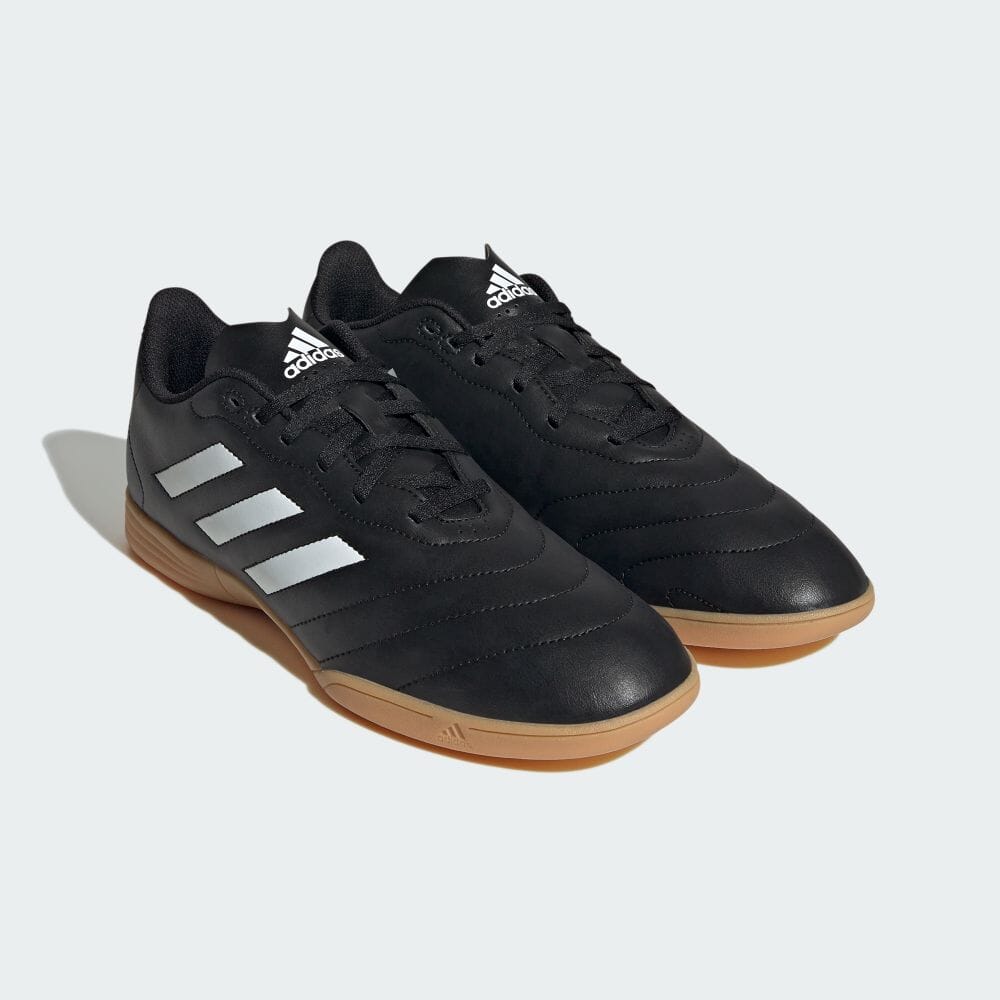 Adidas В помещении / GOLETTO VIII INDOOR Core Black Кроссовки и обувь Спортивная обувь Унисекс Футбол HP6451 Core Black/Обувь White/Core Black