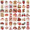 50 Cartoon INS Strawberry Creative Stickers DIY Decorative Guitar Notebook Suitcase DIY Waterproof