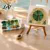 Thoughtful Holiday Gift Sets DIY Mosaic Art Kit Fantasy Circular Door Tile Craft Indoor Crafting Projects Sea Glass Kit for Adults Beginners