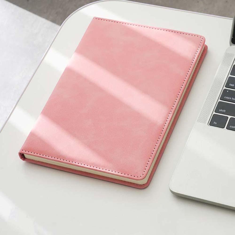 Durable Hardcase Skin Feel Journal Minimalist Soft Touch Notepad  University Lectures