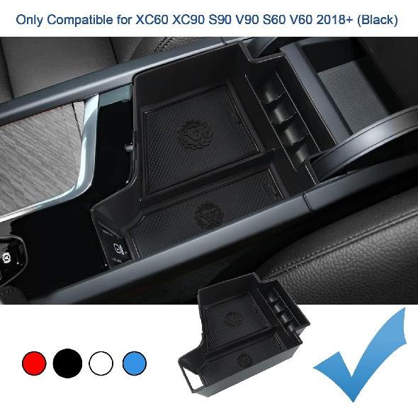 2018-2022 2023 XC60 XC90 Ящик для хранения на приборной панели, применимый лоток для консоли SPA S90 V90 S60 V60, применимый лоток для подлокотника консоли Volvo XC60 XC90 2022 2023