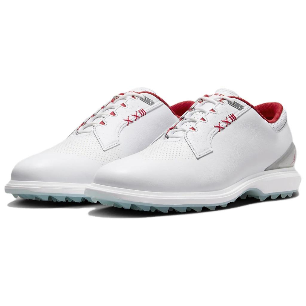 Air Jordan ADG 5 Wide White Fire Red Unisex Sneakers Metallic-Silver Blue-Tint FQ7874-101