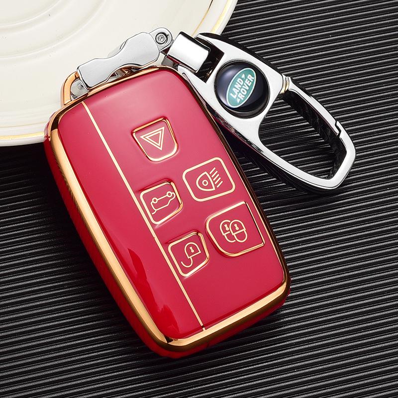 Land Rover Key Case: Compatible with Range Rover Evoque, Velar, Defender, Discovery Sport, Freelander - Unisex Car Shell Bag