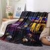 Leo poster FlAannel Blanket, High quality Comfortable for All Seasons, Home Decor, Warmth and Comfort