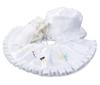 NISHIORI Shrine Visit Food Daiko Drum Daiko Inuhariko White and Baby Kimono Food Set, Den-den Set, Hat, Bib, Amulet, Den-den Drum, Drum, Fan, Pink,