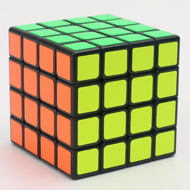 Yongjun Yj Guansu 4x4x4 Magic Cube Safe Abs Sticker Fast Ultra -Smooth 4x4 Speed Twist Puzzle Cube Intelligence Kids Toys Gift