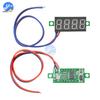 DC0-100V 0.36" Voltmeter 4 Digit Display High Accuracy Car Voltage Tester 3 Wire Red Green Blue LED 12V 48V 60V Battery Detector