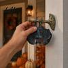 Spooky Party Prop Halloween Bat Figurine Resin Hanging Sculpture Gothic Upside Detailed Craft Down Statue for Outdoor Garden Tree Yard Decor